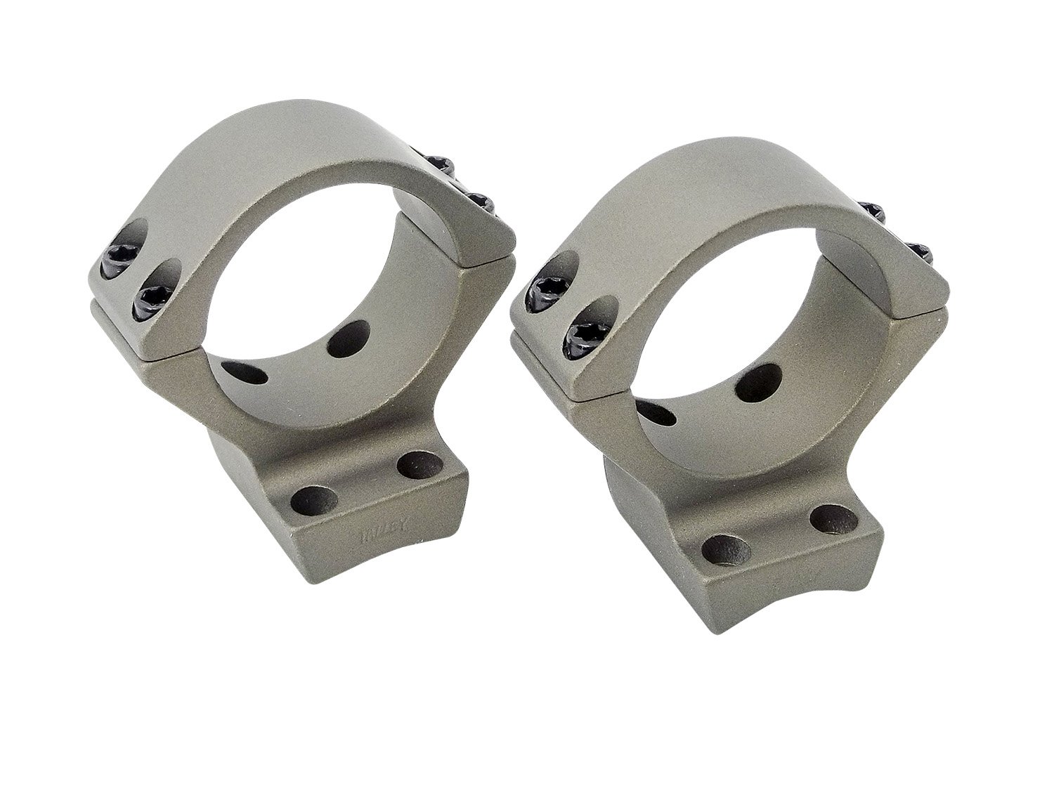 Talley SB740735 Scope Mount/Ring Combo Smoked Bronze Cerakote 30mm Tube Fits X-Bolt Medium Rings