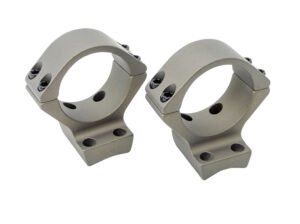 Talley SB840735 Scope Mount/Ring Combo  Smoked Bronze Cerakote 34mm Tube Fits X-Bolt Medium Rings