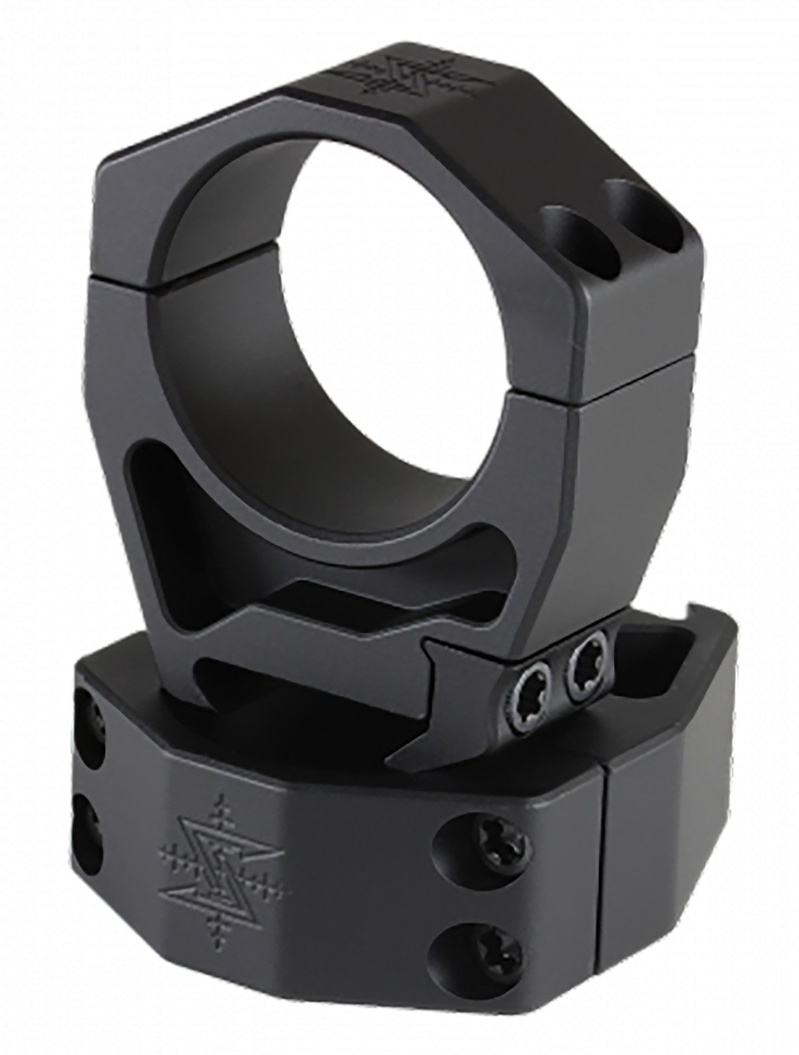 Seekins Precision 0010640006 Scope Rings Matte Black 35mm Extra High