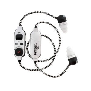 Radians VX-BTAC10 Vertex Electronic Ear Buds 25 dB In The Ear Black/Gray