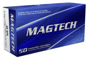 Magtech 38T Range/Training  38Special 130gr Full Metal Jacket 50 Per Box/20 Case