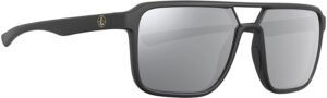 Leupold 182672 Performance Wear Bridger Shadow Gray Flash Lens Polycarbonate Matte Black Frame