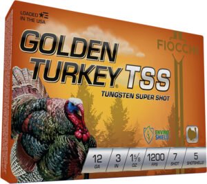 Fiocchi 123TSS7 Golden Turkey TSS 12Gauge 3" 1 5/8oz 7Shot 5 Per Box/10 Case