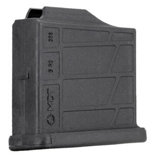 Mdt Sporting Goods Inc 105026BLK AICS Magazine 5rd Extended 6.5 Creedmoor/308 Win Short Action Black Polymer