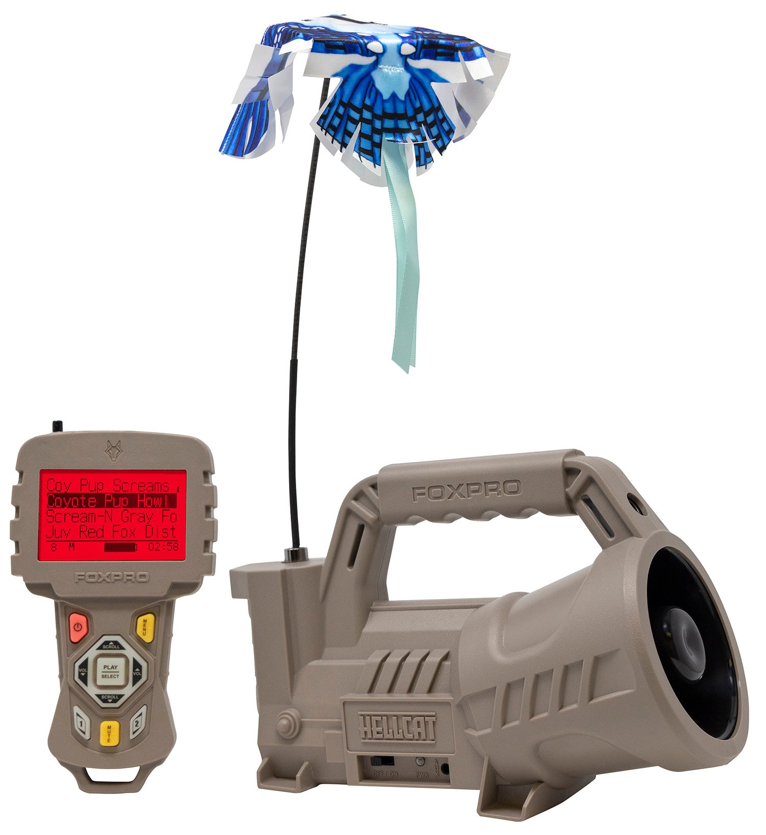 Foxpro HELLCAT Hellcat Attracts Predator Species Tan ABS Polymer