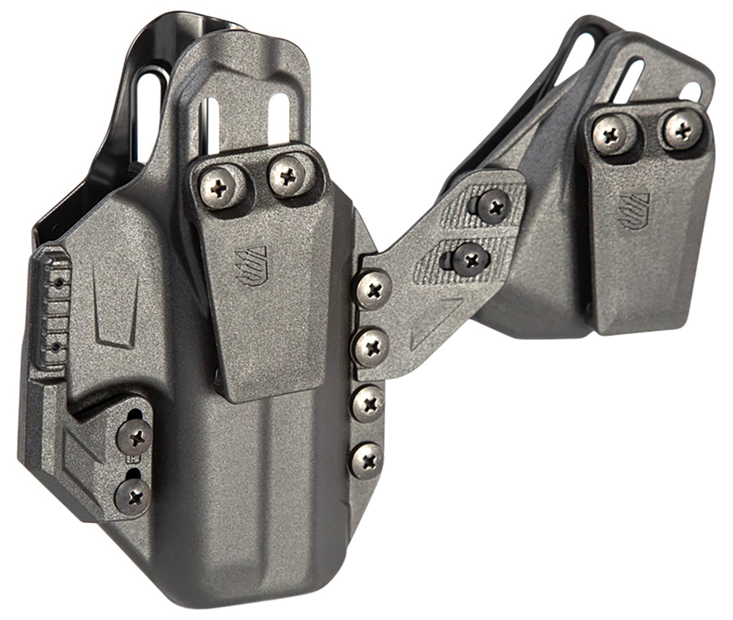 Blackhawk Stache Premium Holster Kit IWB Black Polymer Belt Clip Fits Staccato P 4.4" Ambidextrous