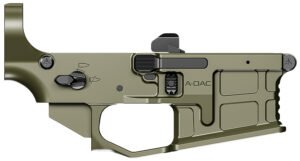 Radian Weapons R0391 A-DAC 15 Lower Receiver OD Green, Fully Ambi Controls, Talon 45/90 Safety, Ext. Bolt Catch, Left-Side Mag Release, Right-Side Bolt Release, Enhanced Takedown Pins