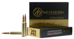 Weatherby R300P205EH Select Plus  300PRC 205gr Jacketed Hollow Point 20 Per Box/10 Case
