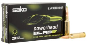 SAKO (TIKKA)  PowerHead Blade 6.5Creedmoor 120gr 20 Per Box/10 Case