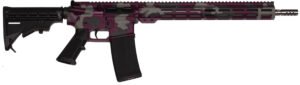 Great Lakes Firearms GL15223SSMMAN AR-15 Mission 223 Wylde 30+1 16", Manhattan Camo Rec/15" M-Lok Handguard, Black Carbine Stock & A2 Grip, Muzzle Brake