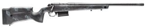 Bergara Rifles B14S754CF B-14 Crest 22-250 Rem 5+1 20" Sniper Gray Cerakote Fluted Barrel, Steel Receiver, Fixed Carbon Fiber Black & Gray Sponge Stock