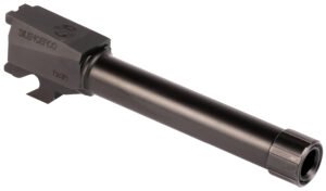 SilencerCo AC2486 Sig 9mm Luger 4.50" Threaded Black Nitride Stainless Steel, Fits Sig P320 Compact