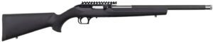 Magnum Research SBA17HMH Magnum Lite  17 HMR 19" Black Steel Threaded Barrel, Black Fixed Hogue OverMolded Stock