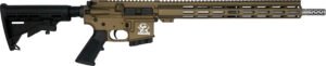 Great Lakes Firearms  AR-15  350 Legend 16" 5+1, Bronze Rec/15" Handguard, Black M4 Stock & A2 Grip, Muzzle Brake