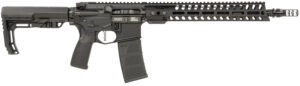 Patriot Ordnance Factory 02045 Minuteman  5.56x45mm NATO 30+1 13.75" Black Steel Threaded Barrel, Black Anodized Aluminum Receiver, 13" Renegade Rail Handguard