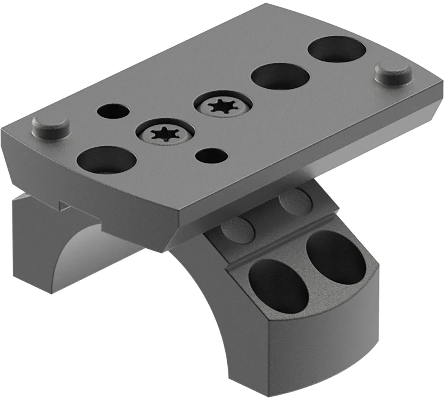 Leupold 175541 DeltaPoint Pro Ring Mount Matte Black Aluminum 1" Tube Picatinny/Weaver