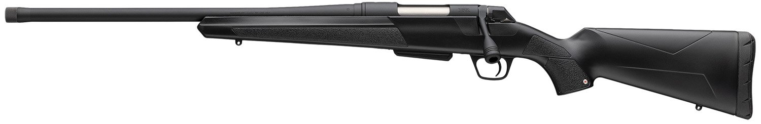 Winchester Repeating Arms 535783294 XPR SR Full Size 6.5 PRC 3+1 20" Black Perma-Cote Threaded Sporter Barrel & Drilled & Tapped Steel Receiver, Fixed Matte Black Synthetic Stock, Left Hand