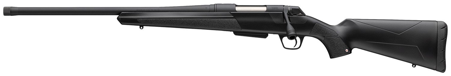 Winchester Repeating Arms 535783299 XPR SR Full Size 6.8 Western 3+1 20" Black Perma-Cote Threaded Sporter Barrel & Drilled & Tapped Steel Receiver, Fixed Matte Black Synthetic Stock, Left Hand