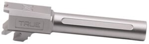 True Precision Inc TPSHCPBX Springfield 9mm Luger 3.70" Fluted Satin Stainless Steel, Fits Springfield Hellcat Pro
