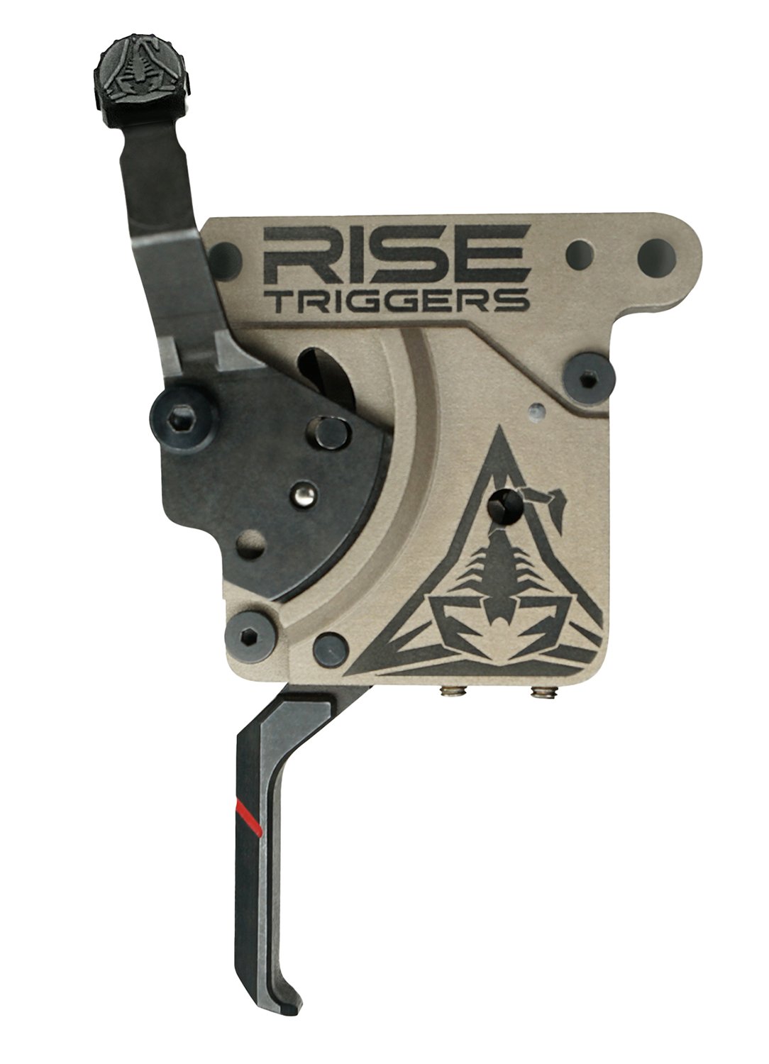 Rise Armament RA735FBC Reliant Black/FDE Fits AR-15
