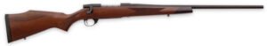 Weatherby VDT243NR2T Vanguard Sporter Full Size 243 Win 4+1 22" Bead Blasted Blued #2 Threaded Barrel, Matte Blued Drilled & Tapped Steel Receiver, Grade A Walnut Monte Carlo Stock
