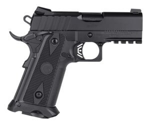 Girsan 395035 Witness2311  9mm Luger 17+1 3.40" Black Steel Barrel, Black Serrated Steel Slide, Black Polymer Frame w/Beavertail & Picatinny Rail, Black Checkered Polymer Grip, Ambidextrous