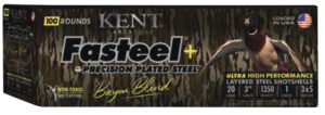Kent Cartridge CC203FSP283X5 Fasteel + Precision Steel Sports South Exclusive 20 Gauge 3" 1 oz 3x5 Shot 100 Per Box/2 Cs