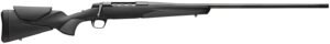 Browning 036031294 X-Bolt 2 Micro Full Size 6.5 PRC 3+1 22" Matte Blued Threaded Sporter Barrel, Matte Blued Drilled & Tapped Steel Receiver, Adjustable Vari-Tech Black Synthetic Stock