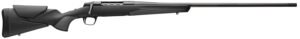 Browning 036031299 X-Bolt 2 Micro Full Size 6.8 Western 3+1 22" Matte Blued threaded Sporter Barrel, Matte Blued Drilled & Tapped Steel Receiver, Adjustable Vari-Tech Black Synthetic Stock