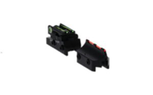 Truglo TG960 Tru-Point Extreme Deer/Turkey Universal Shotgun Red Fiber Optic Green Fiber Optic Black