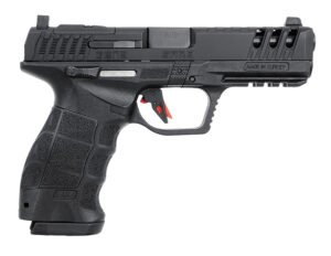 SAR USA SAR9G3BL SAR9 Gen3 Full Size Frame 9mm Luger 17+1 4.40" Black Steel Barrel, Black Cerakote Serrated Steel Slide, Black Cerakote Polymer Frame w/Picatinny Rail, Black Polymer Grip