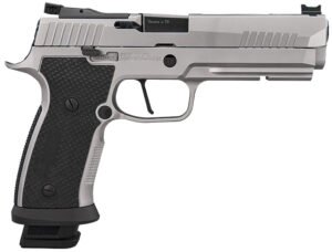 Sig Sauer 320SXG59STAS10 P320  Full Size Frame 9mm Luger 10+1 5" Optic Ready Stainless Steel Slide Black LOK Grip