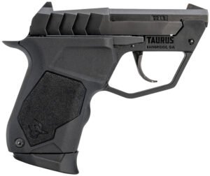 Taurus 1-22TUC131 22TUC Micro-Compact Frame 22 LR 9+1 2.50" Matte Black Steel Tip-Up Barrel, Matte Black Serrated Stainless Steel Slide, Black Polymer Frame, Black Polymer Grip
