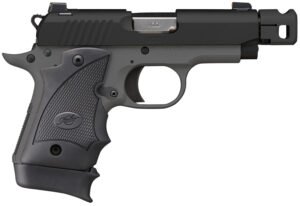 Kimber Mfg.,inc 3300246 Micro 9 MC TP 9mm 7+1 3.65" KimPro Black Stainless Steel Slide KimPro Gray Black Hogue Rubber Wraparound Grip