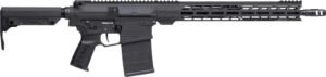 CMMG 33A590C-AB Resolute MK3 8.6 Blackout 20rd 16.10" Black Nitride 7075-T6 Aluminum Receiver 15" M-LOK Handguard CMMG Zeroed Grip