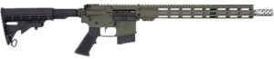 Great Lakes Firearms GL15400SSODG AR-15  400 Legend 5+1 16" Stainless Threaded Barrel, OD Green Cerakote Aluminum Receiver w/Picatinny Rail, Adjustable Black Synthetic Stock, Mil-Spec Grip