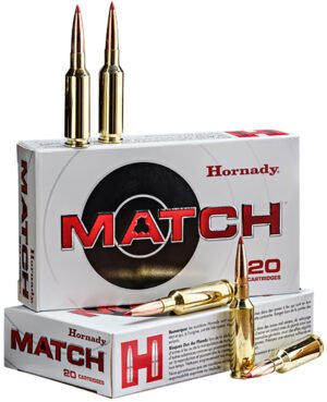Hornady 81597 Match  6mm GT 109gr Extremely Low Drag-Match 20 Per Box/10 Case
