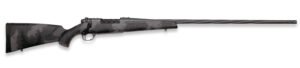 Weatherby MLW01N7M8RR4B Mark V Live Wild 7mm-08 Rem 4+1 24" Carbon Gray Cerakote Spiral Fluted Barrel Black/Gray Sponge Pattern/Polymer Stock