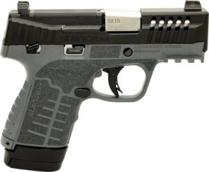 Savage Arms 67059 Stance XR 9mm 13+1 3.20" Natural Black Nitride Ported Stainless Steel Slide Gray Glass Filled Nylon Grip Ambidextrous
