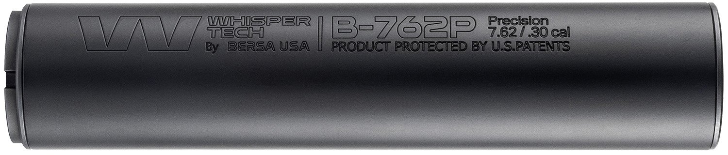 Bersa WTB762DTG Whisper Tech 7.62 NATO Black Stainless Steel M18X1.5