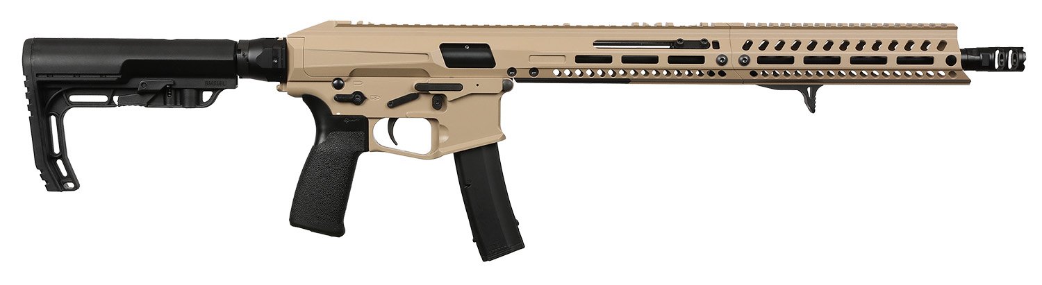 Patriot Ordnance Factory 02062 Phoenix 9mm 10+1 16.50" Flat Dark Earth Cerakote Picatinny Rail