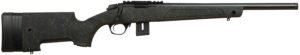 Bergara Rifles BMR009 BMR-X  22 WMR 10+1 18" Blued Heavy Threaded Barrel, Blued Picatinny Rail Receiver, Adj LOP Green w/Black Webbing Synthetic Stock