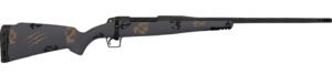 Fierce Firearms TWTROG7PRC24BS Twisted Rogue 7mm PRC 24" Armour Lube Black Steel Threaded Barrel, Drilled & Tapped Steel Receiver, LR Negative Comb Sonora Ambush Camo Carbon Fiber Stock
