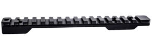 Weatherby P00252706 Picatinny Rail  Black Hardcoat Anodized Alloy Weatherby Mark V Standard 6-Lug Action