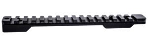 Weatherby PL0252150 Picatinny Rail Peak 44 Black Weatherby Mark V Picatinny Rail/Weaver Mount Long Action