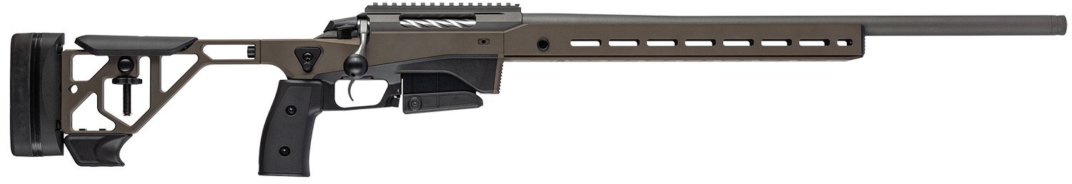 Tikka JRTXATM31224 T3x Ace Target 223 Rem 10+1 24" Threaded Barrel, Bronze Cerakote Picatinny Rail Receiver, M-LOK Handguard, Black Adjustable Stock, Black Polymer Grip