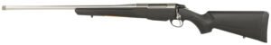 Tikka JRTXB47022MT T3 Lite Full Size 7mm Rem 3+1 22" Stainless Threaded Barrel, Drilled & Tapped Stainless Steel Receiver, Fixed Black Synthetic Stock, Left Hand