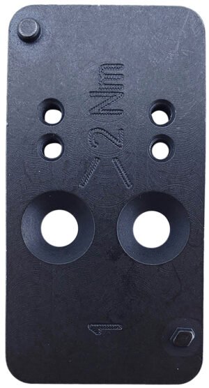 HK 50254261 VP9 Mounting Plate  Black Steel Fits H&K VP9 Optics Ready