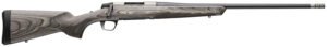 Browning 036092226 X-Bolt 2 Hunter Full Size 30-06 Springfield 4+1 22" Matte Blued Threaded Sporter Barrel, Drilled & Tapped Stainless Steel Receiver, Fixed Gray Laminate Stock, Radial Muzzle Brake
