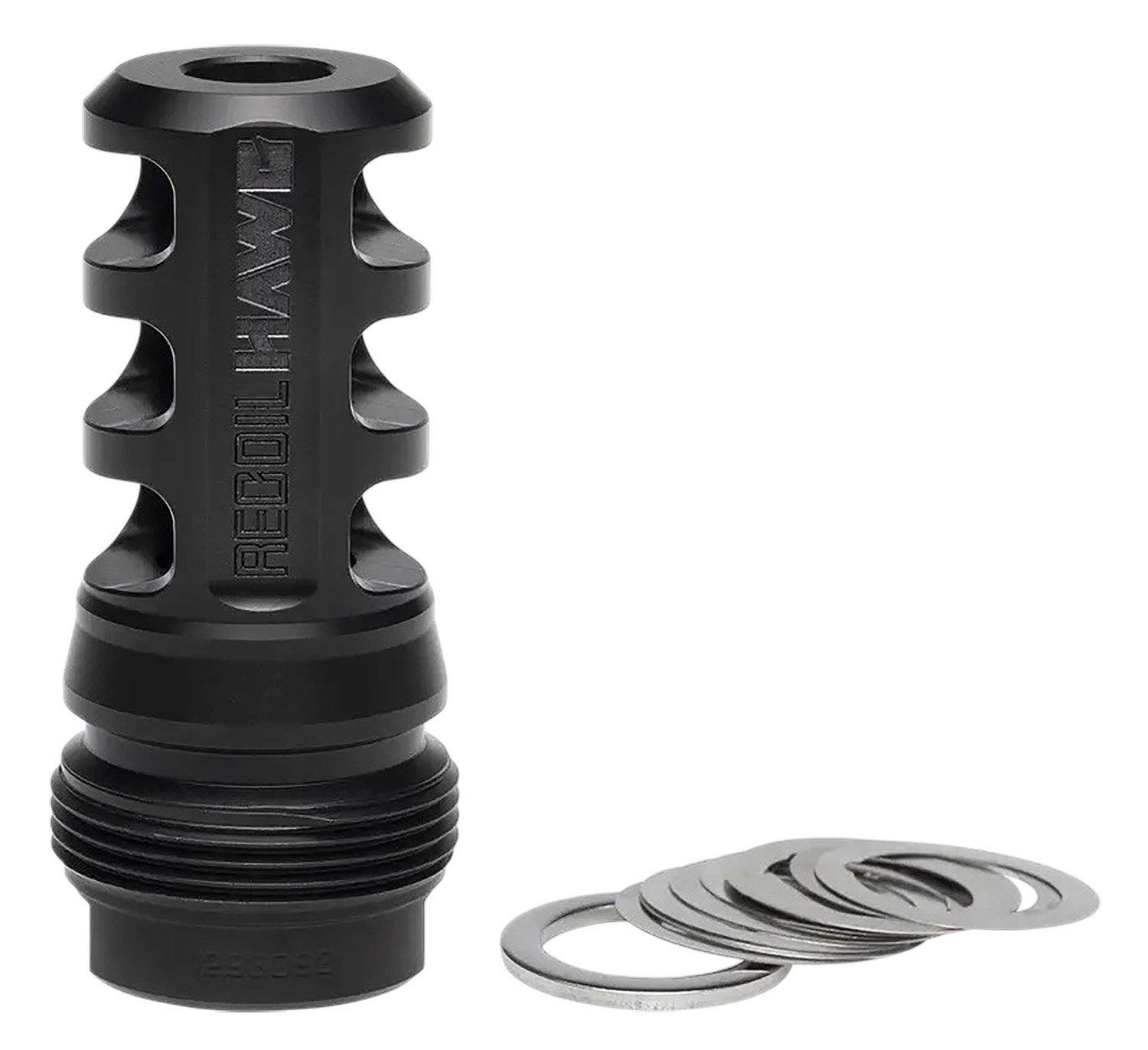 Browning 001293095 Xeno Recoil Hawg Black Matte Stainless Steel M13x1.25 Threads 2.20" OAL